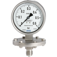 Diaphragm Pressure Gauges Process Industry Series Seal gauge®Type 432.50 - Dry Case Type 433.50 - Liquid-filled Case