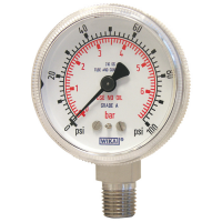 Bourdon Tube Pressure Gauges High Purity Series Type 130.15