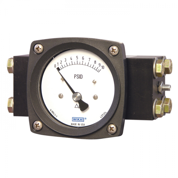 Differential Pressure Gauges Magnetic-Piston Sensing Element with Diaphragm Type 700.05