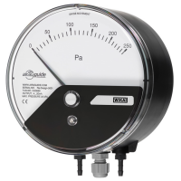 Low Pressure Differential Pressure Gauges with Electrical Output Signal Type A2G-15