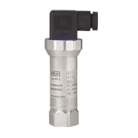 Pressure sensor For highest pressure applications to 15,000 bar [217,500 psi] Model HP-2