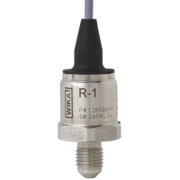 Pressure transmitter for refrigeration and air-conditioning applications Model R-1, with hermetically welded thin-film measuring cell